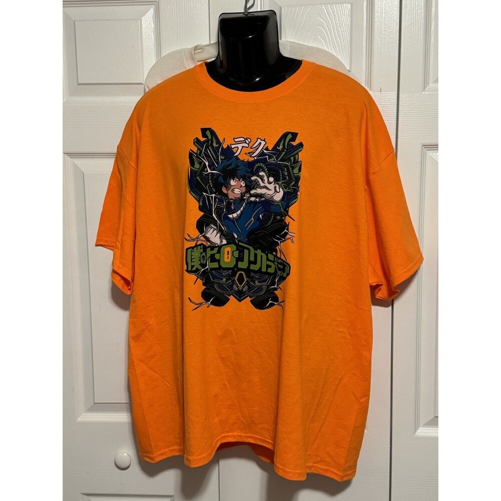 Izuku Midoriya Deku T-Shirt My Hero Academia Anime T-shirt Size 3XL